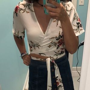 A wrap around top